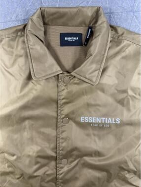Essentials Fear Of God Jacket Men's M Brown